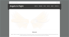Desktop Screenshot of angelsinflightchicago.org